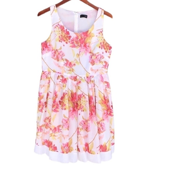 The Limited Floral Print Sleeveless Fit & Flare Dress - Picture 2 of 10